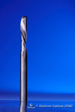 Load image into Gallery viewer, EH072 High Speed Steel 1 Flute Spiral Downcut O Flute Router Bit for Aluminum