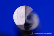 Load image into Gallery viewer, EH072 High Speed Steel 1 Flute Spiral Downcut O Flute Router Bit for Aluminum