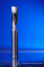 Load image into Gallery viewer, EC066 Carbide 1 Flute Spiral Downcut O Flute Router Bit-Hard Plastics