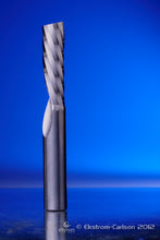 Load image into Gallery viewer, EC066 Carbide 1 Flute Spiral Downcut O Flute Router Bit-Hard Plastics