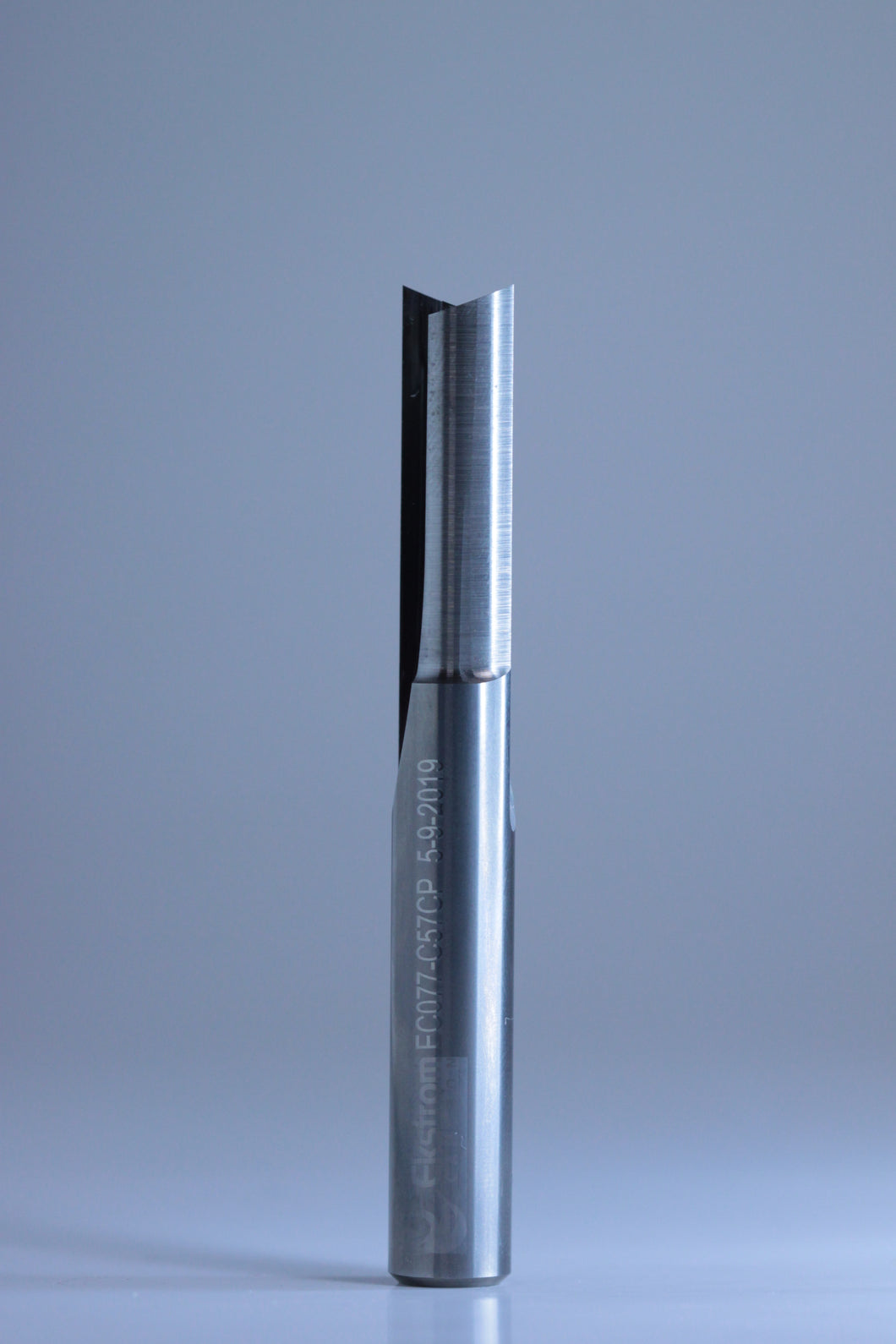 EC077 Carbide 2 Flute Straight Router Bit for Woods and Composites