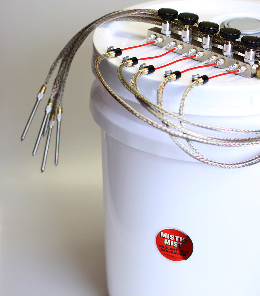 Mistic Mist 5 Gallon Coolant Spray System with 5 Foot Braided Line